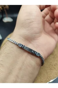 925 Ayar Gümüş Bileklik Balıksırtı Zincir Model 20 cm 8,4 Gram