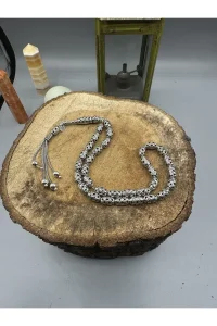 925 Ayar Gümüş Tesbih Fizyon Model El İşçiliği